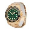 Rolex GMT-Master II 11678LN Yellow Gold Green Dial oyster Replica - United Luxury