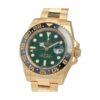 Rolex GMT-Master II 11678LN Yellow Gold Green Dial oyster Replica - United Luxury