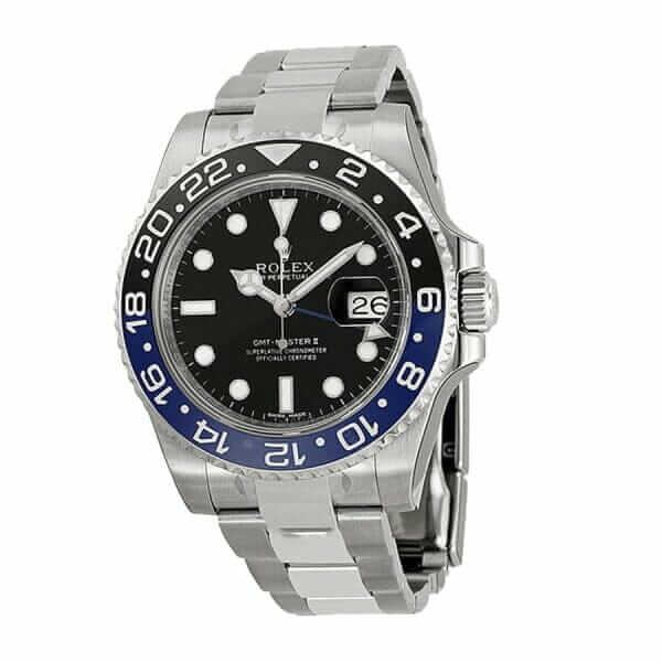 Rolex GMT-Master II Black Dial Batman Bezel 116710BLNR Oyster Replica - United Luxury