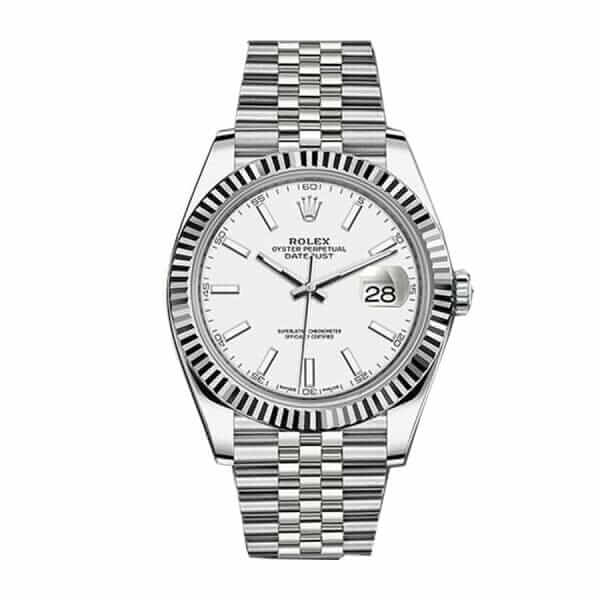 Rolex Datejust 126334WSJ White Dial Jubilee Replica - United Luxury