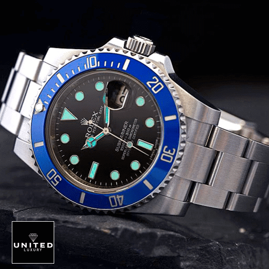 Rolex Submariner Date 16610 Luminous Dial Oyster Replica