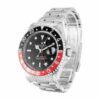 Rolex GMT-Master II Red & Black Bezel Black Dial Coke 16710 Oyster Replica - United Luxury