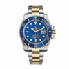 Rolex Submariner Date Two Tone Blue Dial 16613 Replica - United Luxury