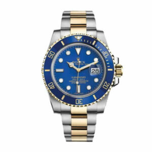Rolex Submariner Date Two Tone Blue Dial 16613 Replica - United Luxury