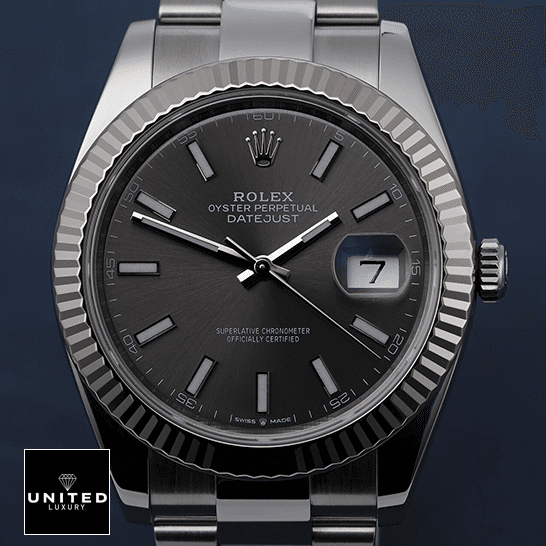 Rolex Datejust S.Steel 126334-0013 Grey Dial Replica