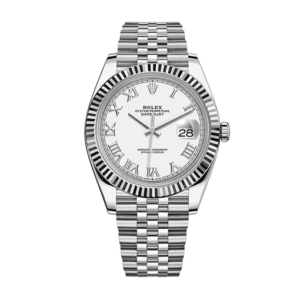 Rolex Datejust 41 Jubilee , 41 mm, Oystersteel and white gold Reference 126334 Replica - United Luxury