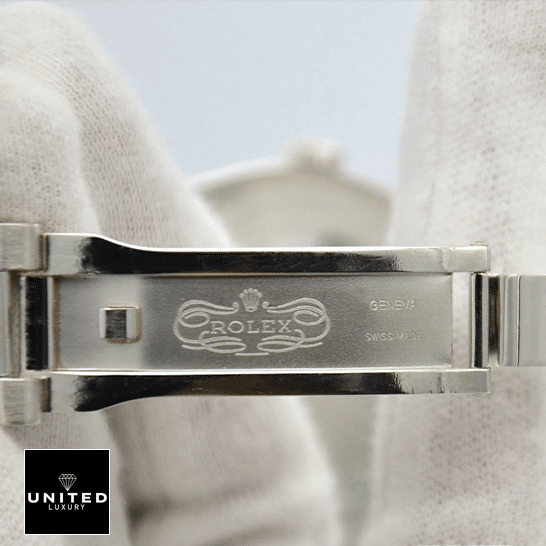 Rolex Day-Date II Stainless Steel 218206 Replica Open Clasp