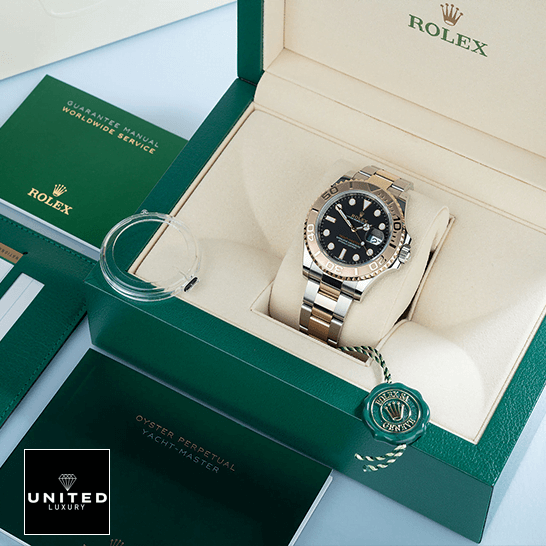 Rolex Yatch Master 116621 Rose Gold Oyster Replica in the rolex box