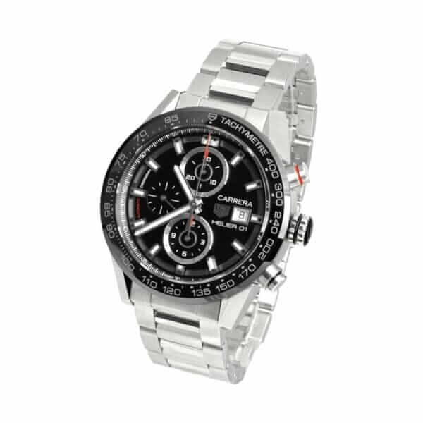 TAG Heuer Carrera Steel Black Replica - United Luxury