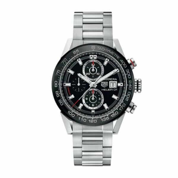TAG Heuer Carrera Steel Black Replica - United Luxury