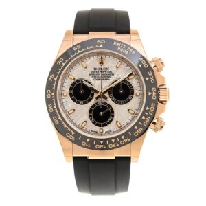 Daytona Rose Gold Oysterflex Meteorite Dial 40mm - United Luxury