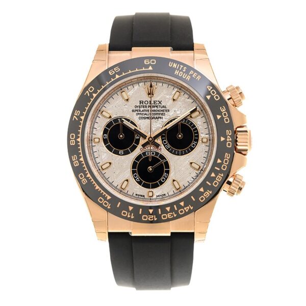 Daytona Rose Gold Oysterflex Meteorite Dial 40mm - United Luxury