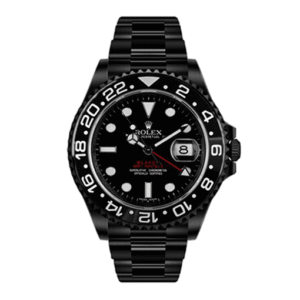 Rolex Blaken GMT-Master II Single Red Replica - United Luxury