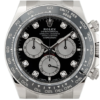 Daytona Cosmograph White Gold Black Diamond Dial Oysterflex 2023 - 126519LN - United Luxury