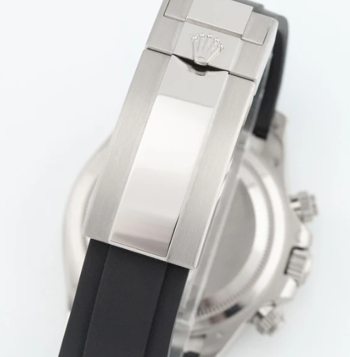 Daytona Cosmograph White Gold Black Diamond Dial Oysterflex 2023 - 126519LN - United Luxury