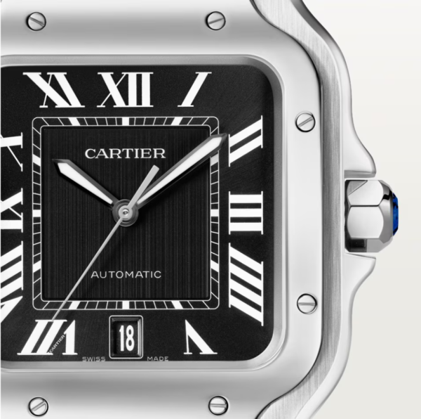 Cartier Santos Large Model Black - United Luxury