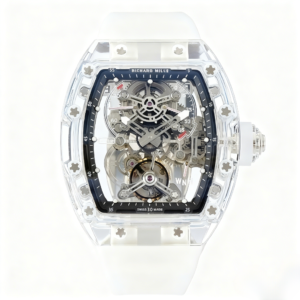 RM New Top Tourbillon Richard Mille (Richard) Men's Series RM 56-01 Crystal Mechanical Watch - United Luxury