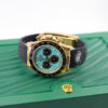 Daytona Yellow Gold Daytona Tiffany Dial on Oysterflex New 2025 Release Reference 126518 - United Luxury