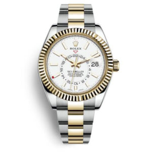 ROLEX SKY-DWELLER Stainless Steel Yellow Gold 326933 - United Luxury