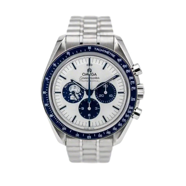 Omega Speedmaster Silver Snoopy Award Replica - United Luxury