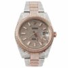 Rolex Datejust Two Tone Jubilee Fully Iced Out 126303 Replica - United Luxury