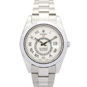 Replica Rolex Sky-Dweller 42mm White Dial 326938 - United Luxury
