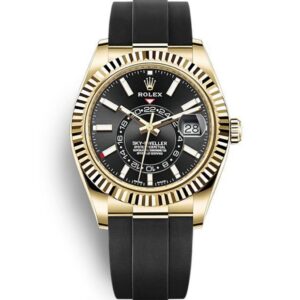 Superclone Rolex Sky-Dweller 42mm Black Dial 326238 - United Luxury