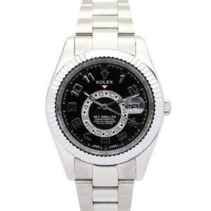 Replica Rolex Sky-Dweller 42mm Black Dial 326938 - United Luxury