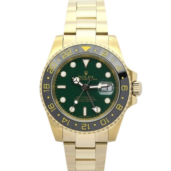Replica Rolex GMT-Master II 40mm Green Dial 116718LN - United Luxury