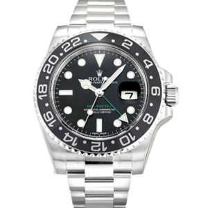 Replica Rolex GMT-Master II 40mm Black Dial 116710 - United Luxury
