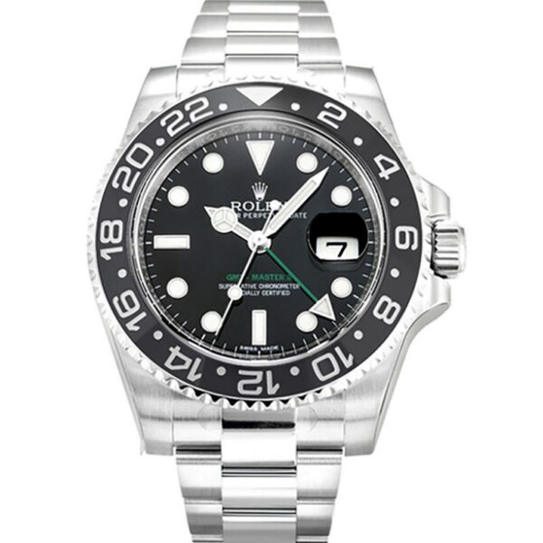 Replica Rolex GMT-Master II 40mm Black Dial 116710 - United Luxury