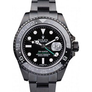 Superclone Rolex GMT-Master II 39mm Black Dial REP016828 - United Luxury