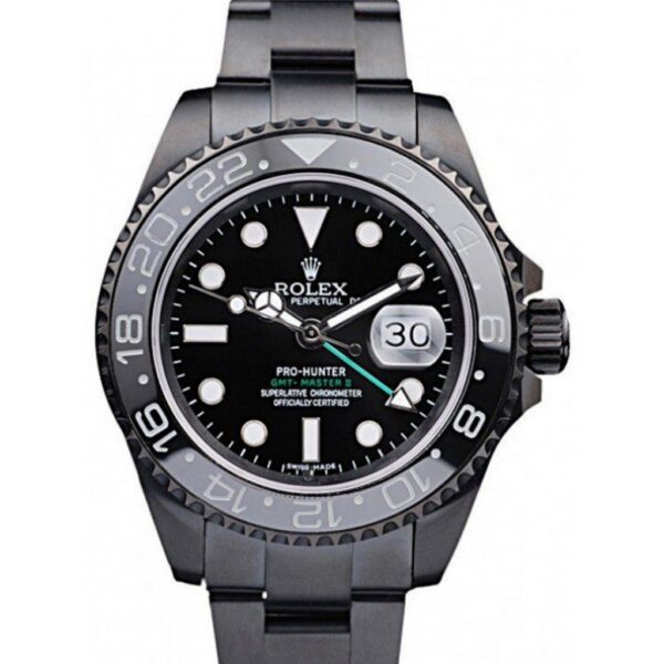Superclone Rolex GMT-Master II 39mm Black Dial REP016828 - United Luxury