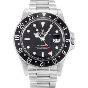 Replica Rolex GMT-Master 40mm Black Dial 16750 - United Luxury