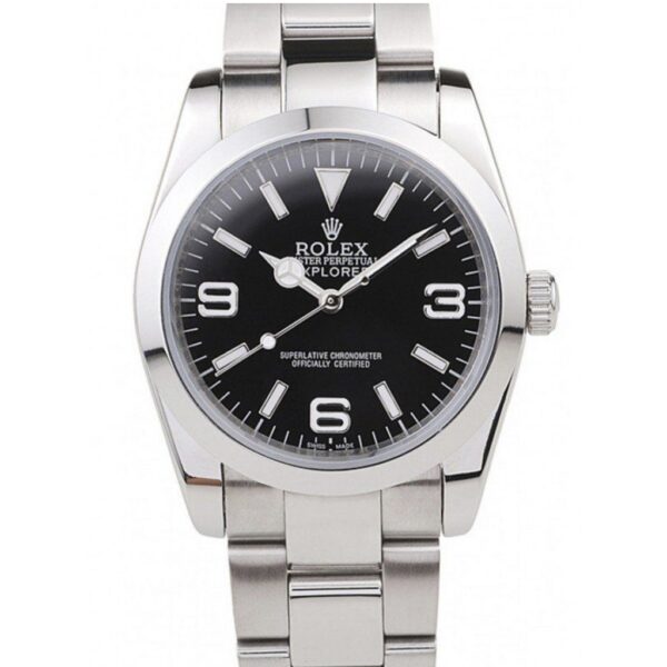 Replica Rolex Explorer 36mm Black Dial 98087 - United Luxury