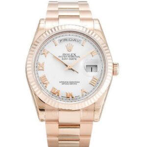 Replica Rolex Day-Date 36mm White Dial 118235 F - United Luxury