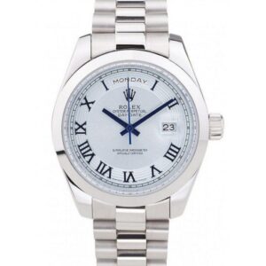 Replica Rolex Day-Date 42mm White Dial RL197 - United Luxury