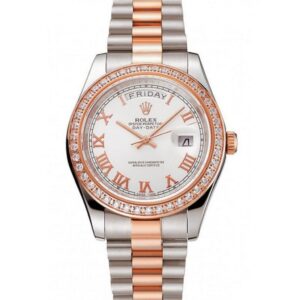 Superclone Rolex Day-Date 41mm White Dial 1454108 - United Luxury