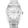 Replica Rolex Day-Date 36mm Silver Dial 118209 - United Luxury