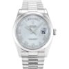 Replica Rolex Day-Date 36mm Blue Dial 118206 - United Luxury