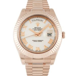 Replica Rolex Day-Date II 41mm Ivory Dial 218235 - United Luxury