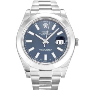 Replica Rolex Datejust II 41mm Blue Dial 116300 - United Luxury