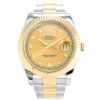 Replica Rolex Datejust II 41mm Gold Dial 116333 - United Luxury