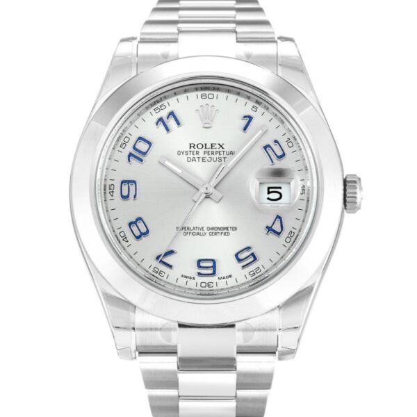 Replica Rolex Datejust II 41mm Silver Dial 116300 - United Luxury
