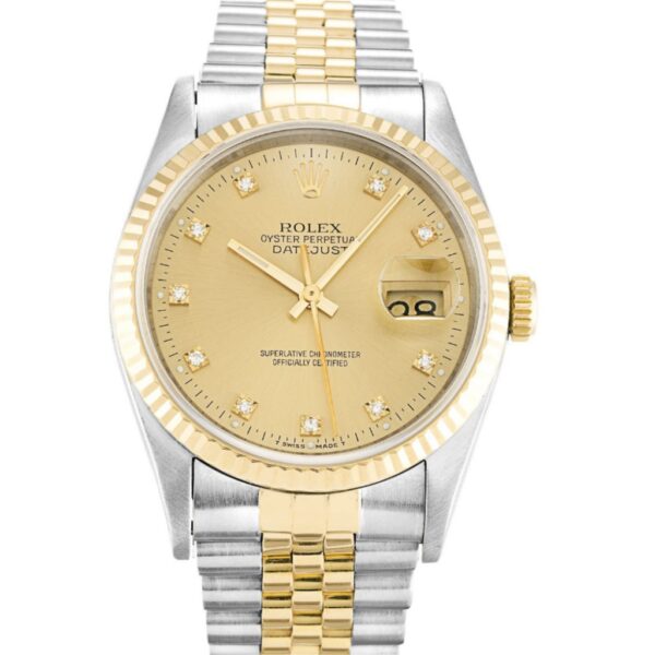 Replica Rolex Datejust 36mm Champagne Dial 16233 - United Luxury