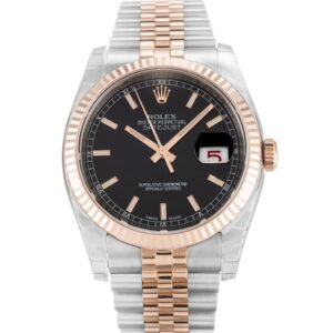 Replica Rolex Lady-Datejust 36mm Rose Dial 179171 - United Luxury