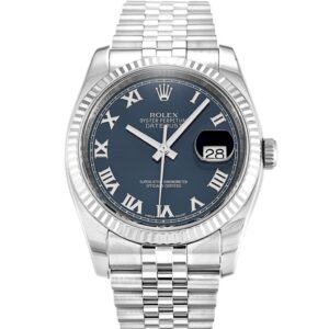 Replica Rolex Datejust 36mm Blue Dial 116234 - United Luxury