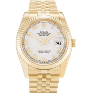 Replica Rolex Datejust 36mm White Dial 116238 - United Luxury