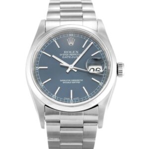 Replica Rolex Datejust 36mm Blue Dial 16200 - United Luxury