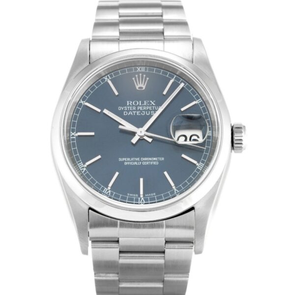 Replica Rolex Datejust 36mm Blue Dial 16200 - United Luxury